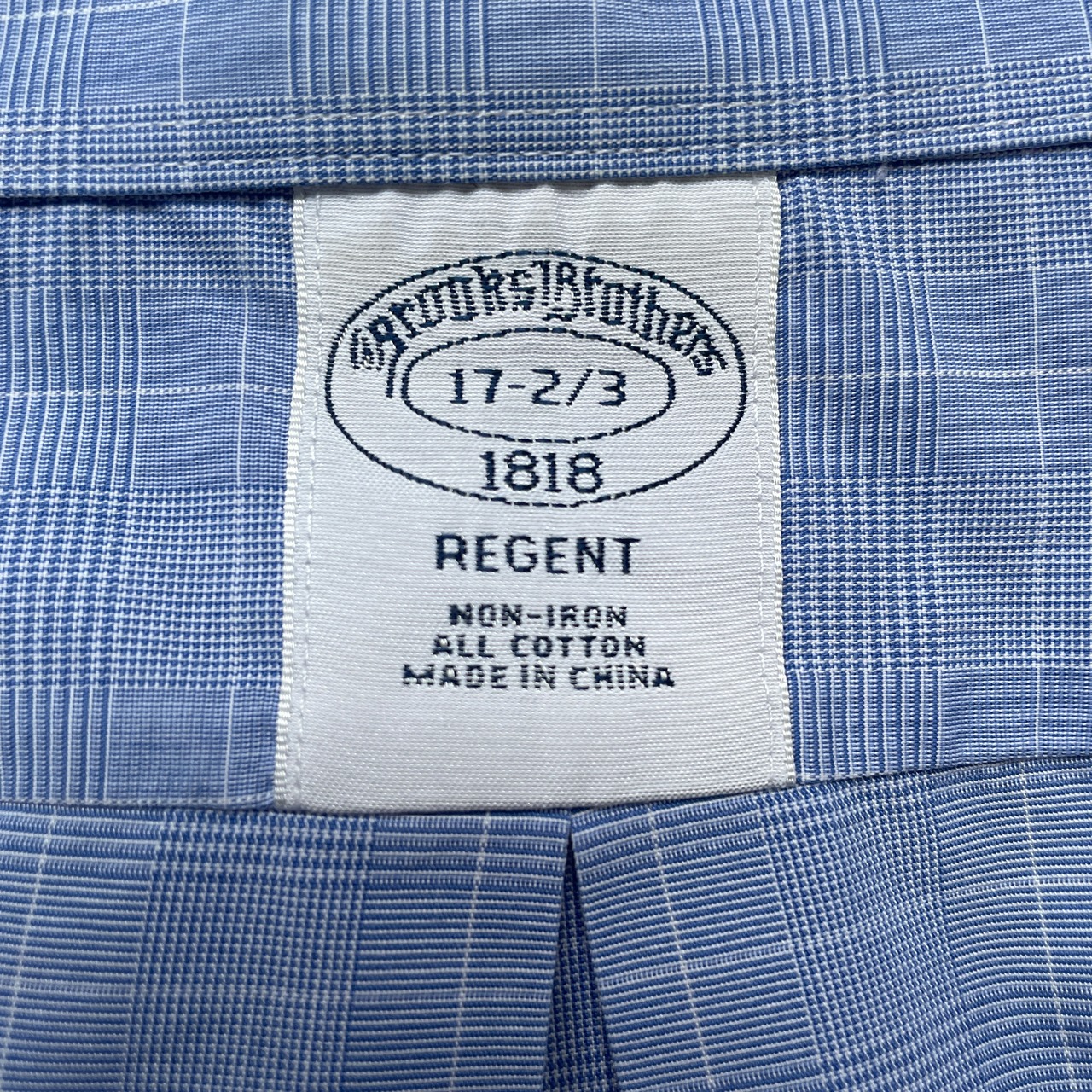 Brooks Brothers ブルックスブラザーズ チェック柄 コットンシャツ 
