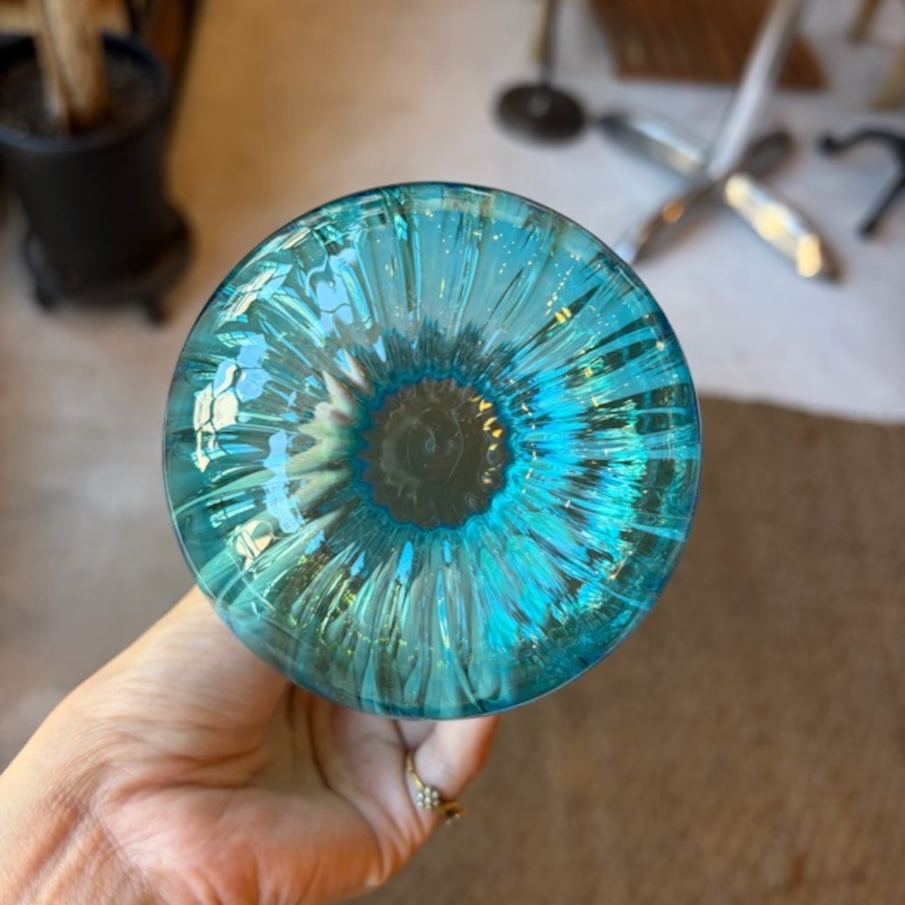 NEON GLASS VASE 4Color ネオンカラー ガラス フラワーベース 花瓶 イエロー ピンク ブルー グリーン
