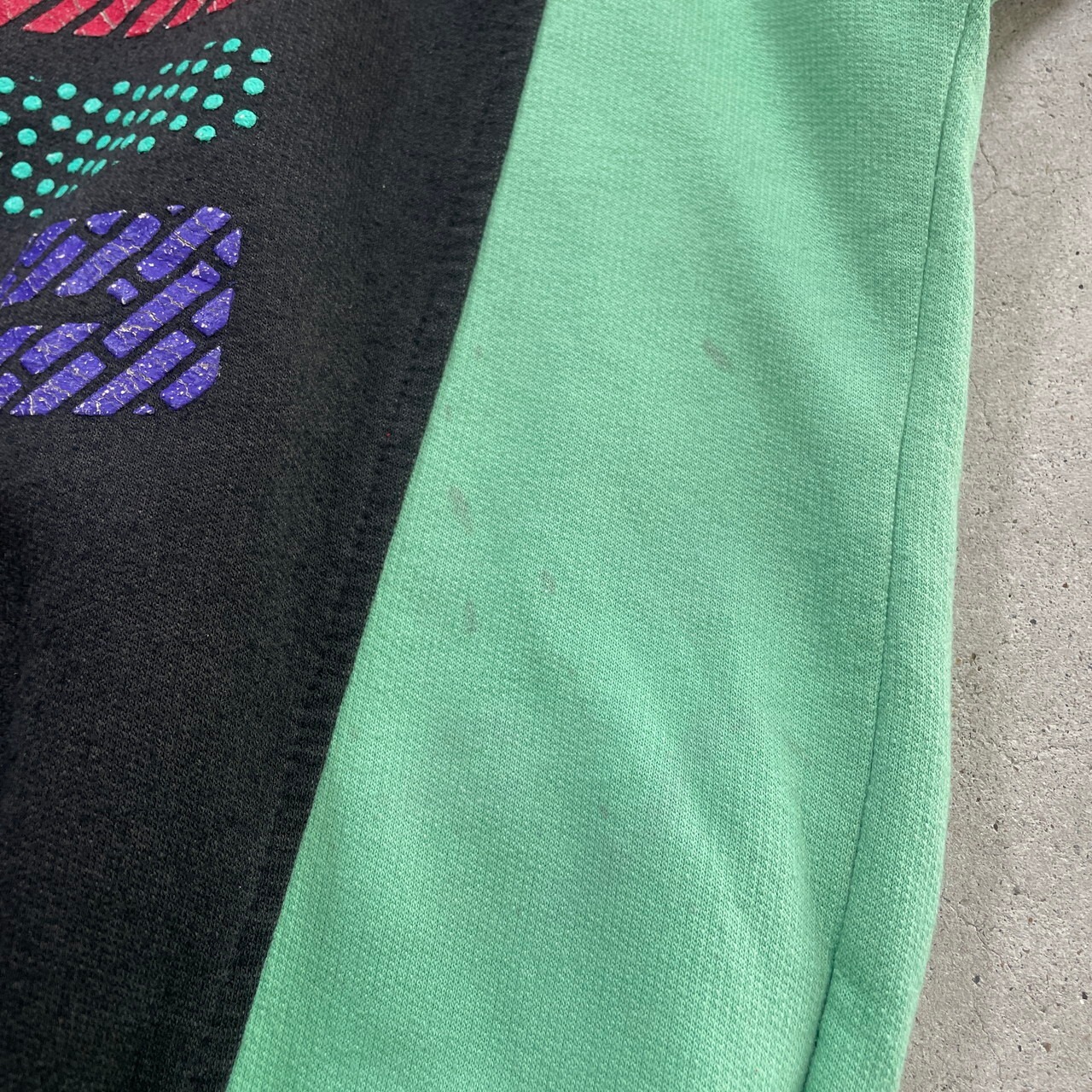 90年代 adidas アディダス トレフォイルロゴ クレイジーパターン 