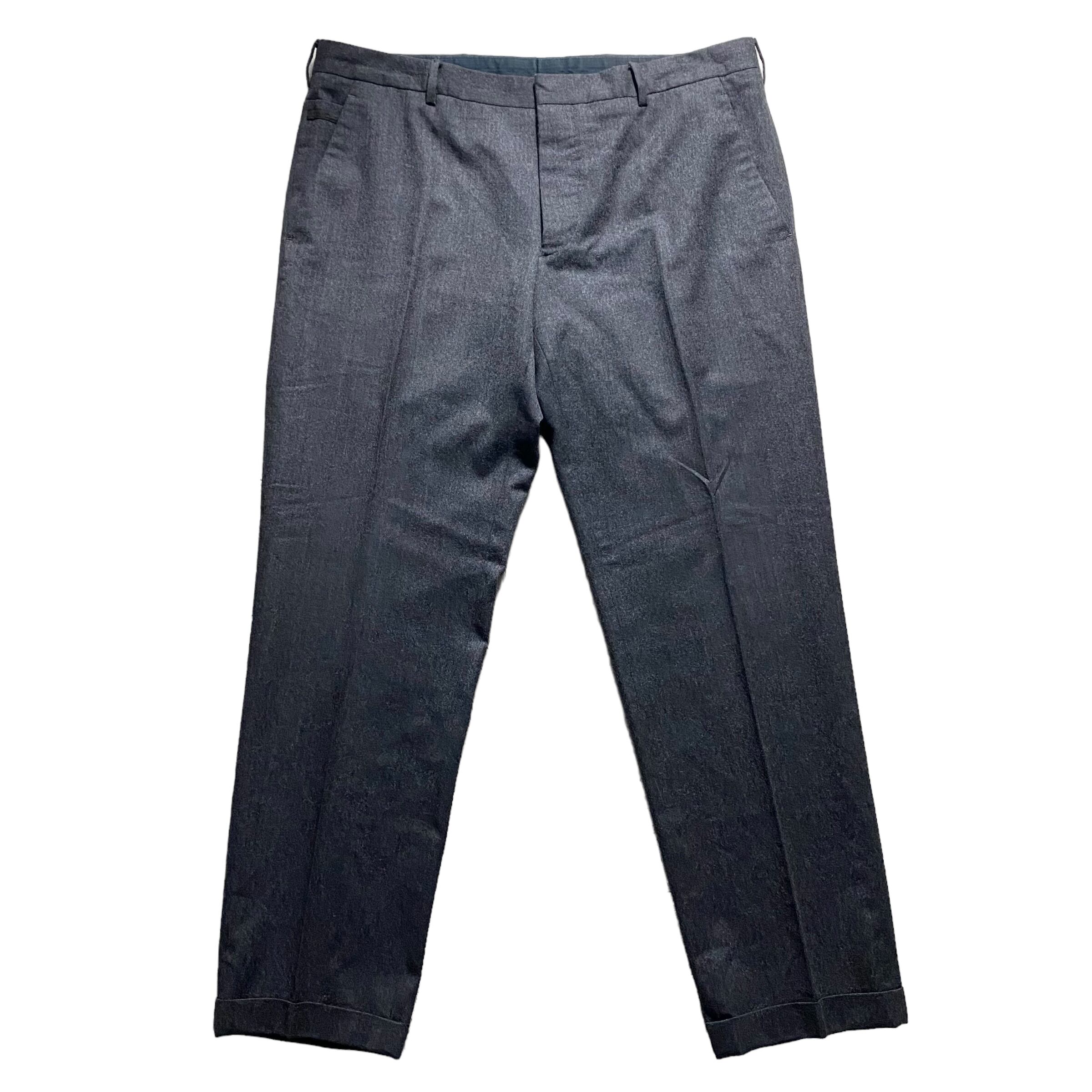 PRADA gray wool slacks | NOIR ONLINE
