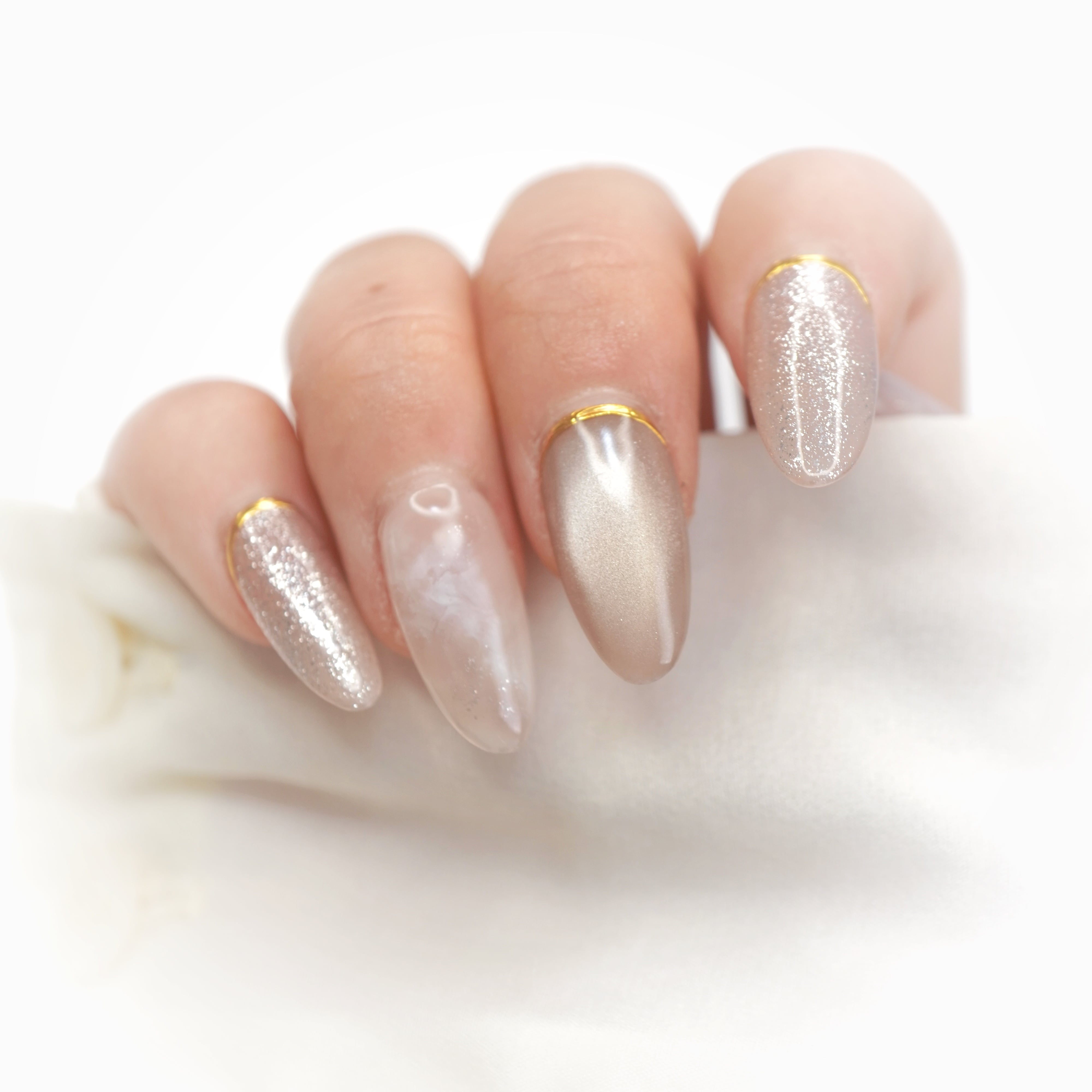 【#645】ハイジの愛用チップ/繰り返し使える【プレミアム】ネイルチップ/ハイジの愛用チップ/XY205