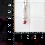 琉球ガラスのひと粒ネックレス 42cm