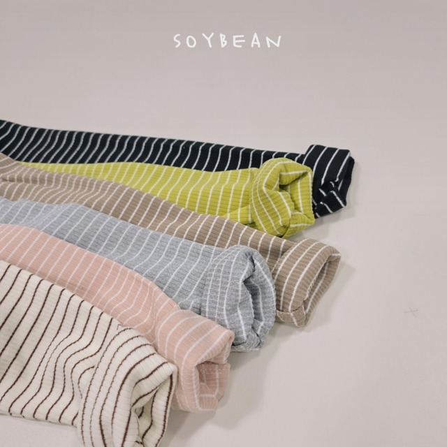 《送料無料》予約:マランボーダーレギンス【soybean】