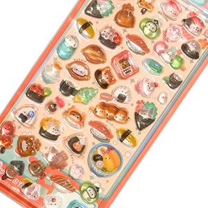 オリジナルボンボンドロップシール　めしめしボンボン
