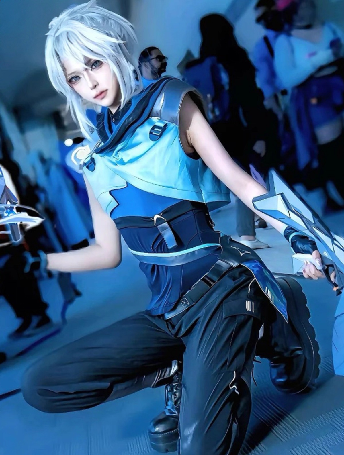 VALORANT ジェットコスプレ衣装➕ウィッグ Sサイズ 3963f6671cece13c1c66cc8d4cd9ca