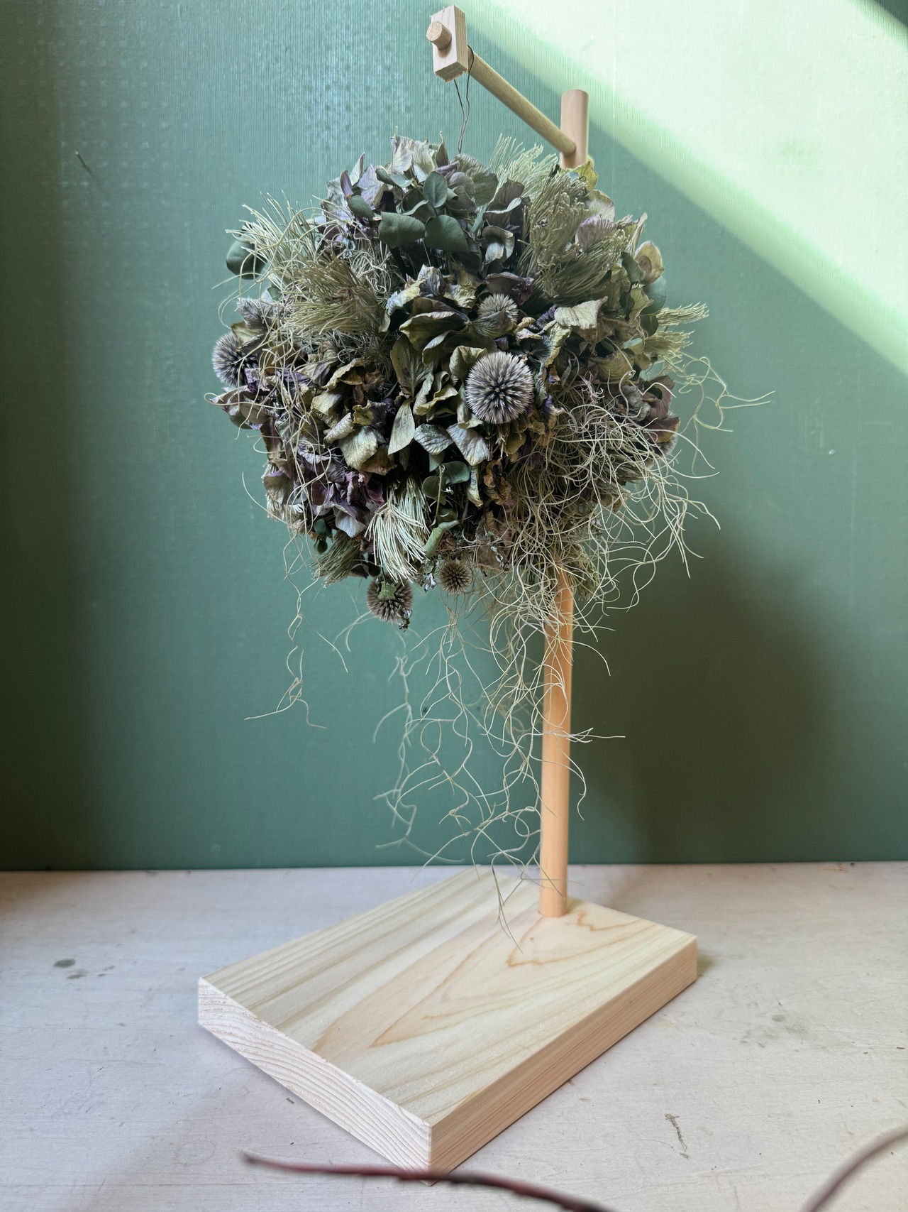 アジサイボール　スタンド付