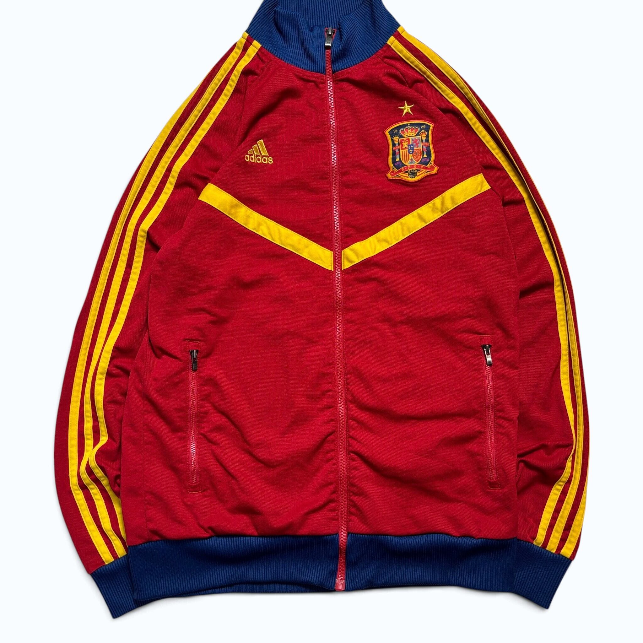 ✨タグ付き✨ アディダス スペイン代表 トラックジャケット FIFA 赤 O adidas】アディダス スペイン代表 FEF トラックジャケット 105(XL相当