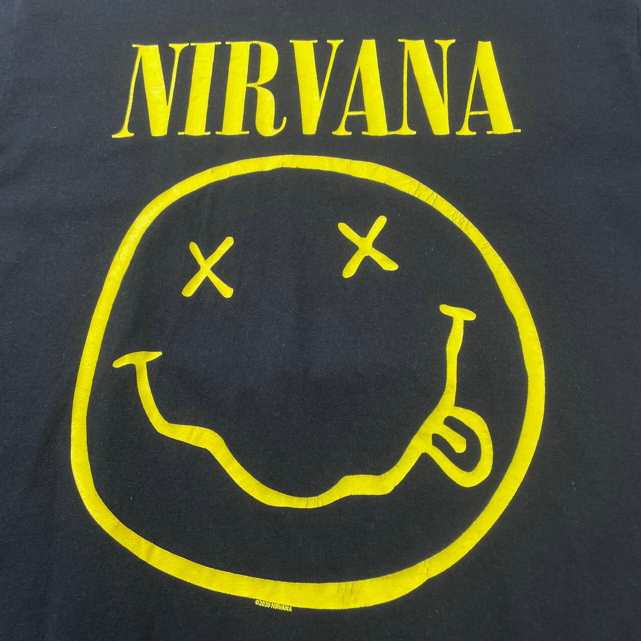 NIRVANA ニルヴァーナ スマイル バンドTシャツ バンT メンズM 古着 