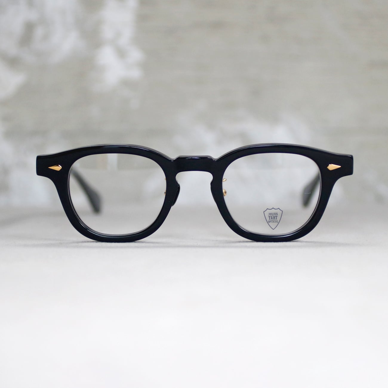 小物 JULIUS TART OPTICAL AR Black 46 24 JULIUS TART OPTICAL】AR 46□24 - CHINA TOWN - Black (LARGE