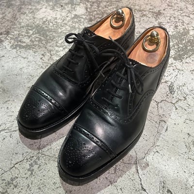 Church's チャーチ DIPLOMAT ディプロマット ストレートチップ レザーシューズ SIZE7.5 約25.5cm ブラック  シューキーパー付【表参道t09】 | ブランド古着Brooch powered by BASE