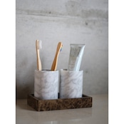 MARBLE TRAY - Rainforest Brown marble × Small
