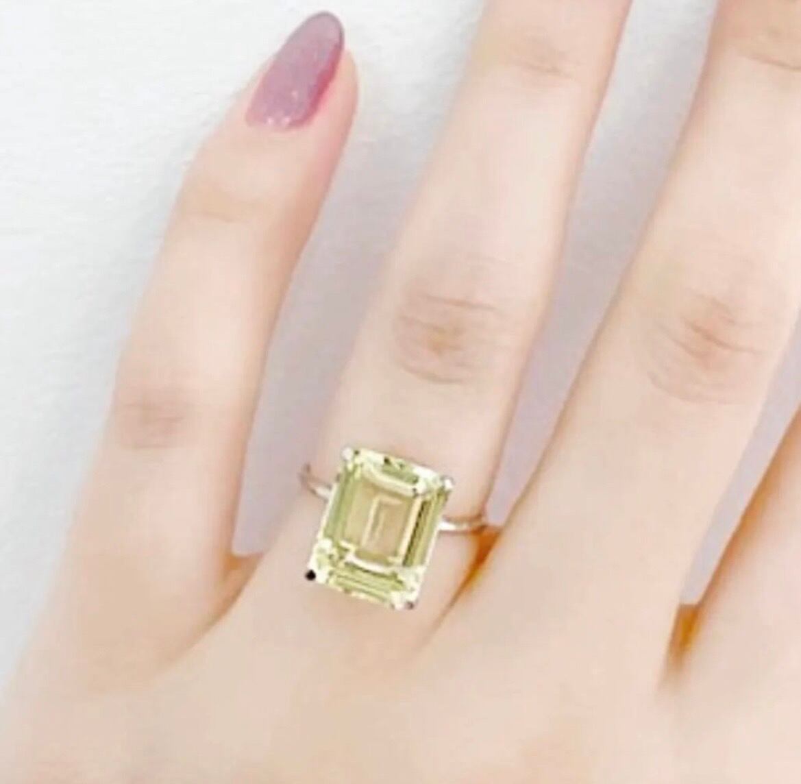 レモンクォーツ リング | LAPAGE Bijoux