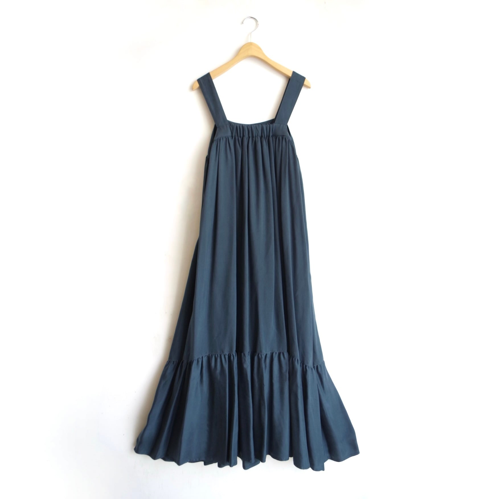 SINME ストラップロングワンピース ショート グリーン | 1F Store 