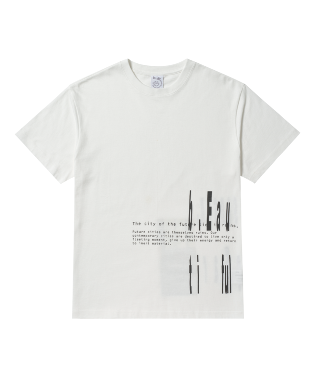 [SAN SAN GEAR] SAN SAN X b.E HAIKYO T-SHIRTS [WHITE] 正規品 韓国ブランド 韓国通販 韓国代行 韓国ファッション sansan san san サンサンギア