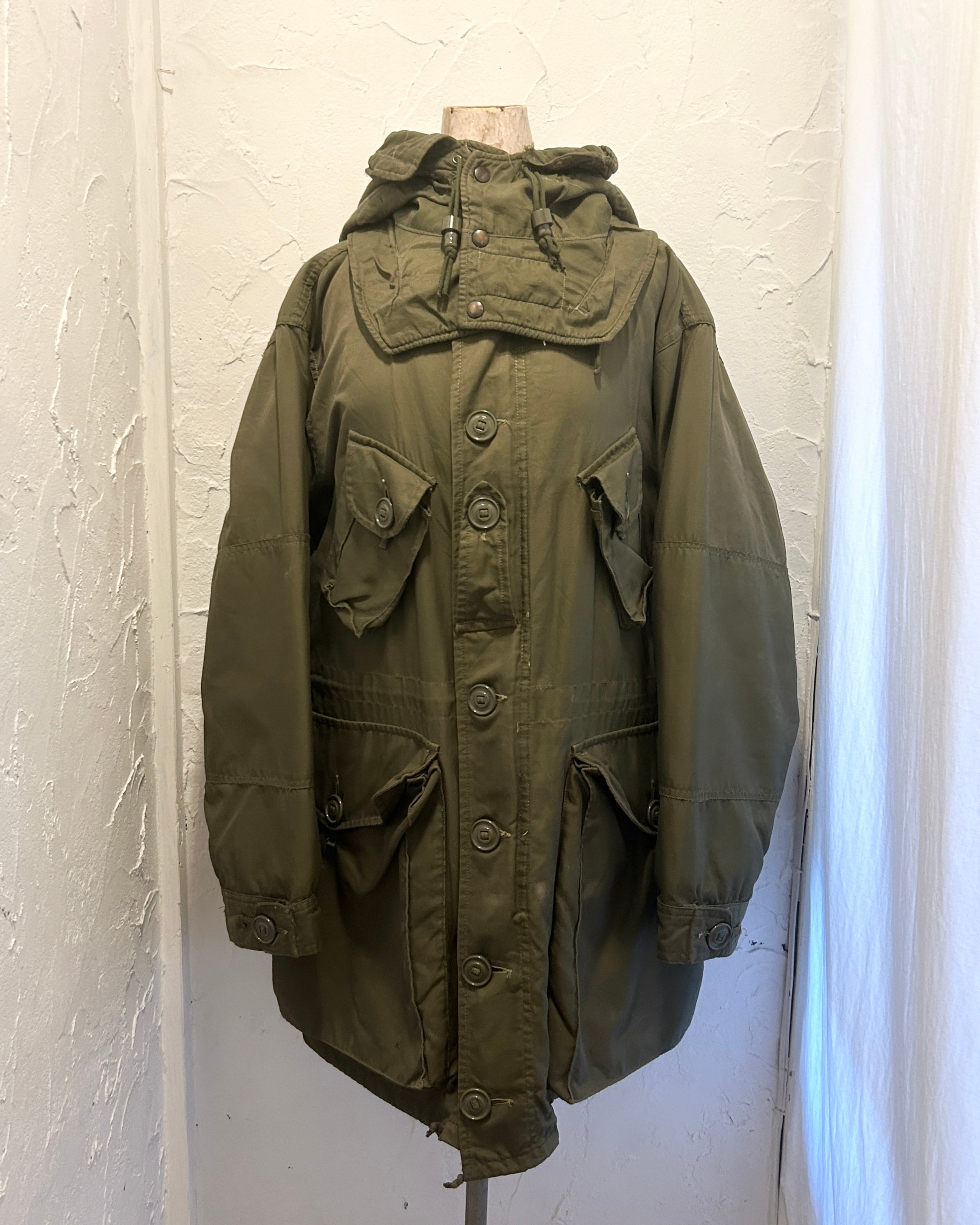 40s 〜50s Le Mont st Michel cotton canvas hunting jacket | TRICOT