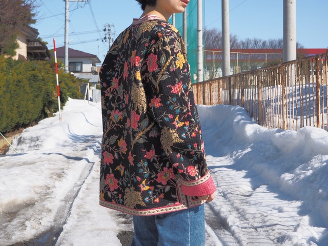 INDIA reversible quilting jacket