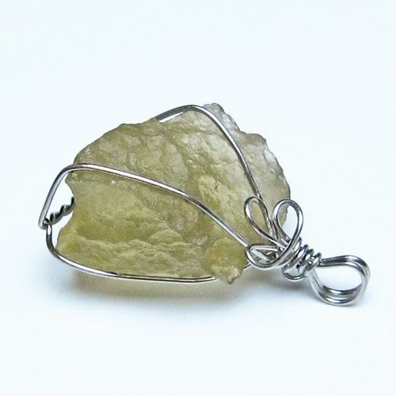 リビアングラス ペンダント 一点物 メール便可 112-13864