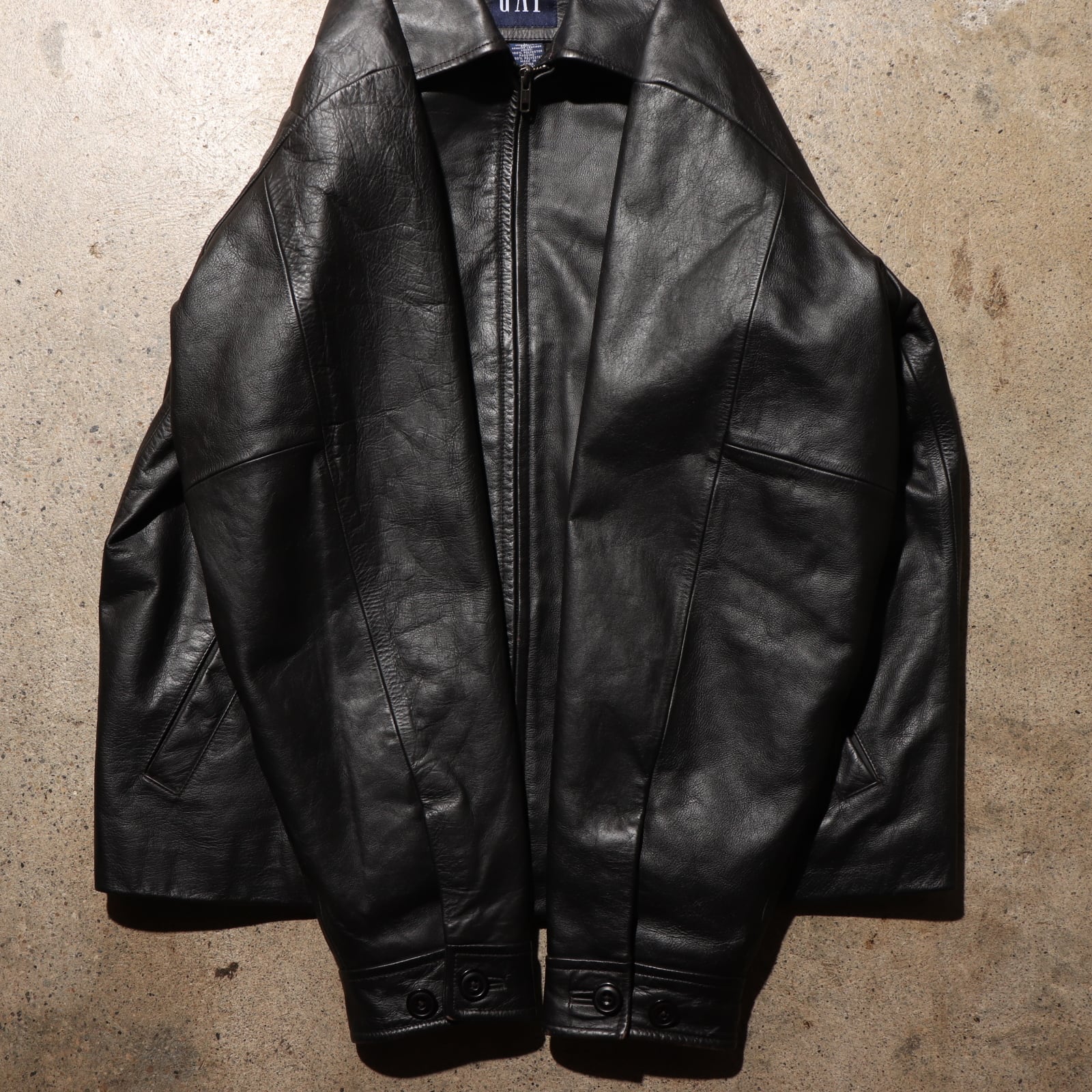 極美品 L ダークブラウン OLD GAP レザージャケット オールド 極美品 L ダークブラウン OLD GAP レザージャケット オールド