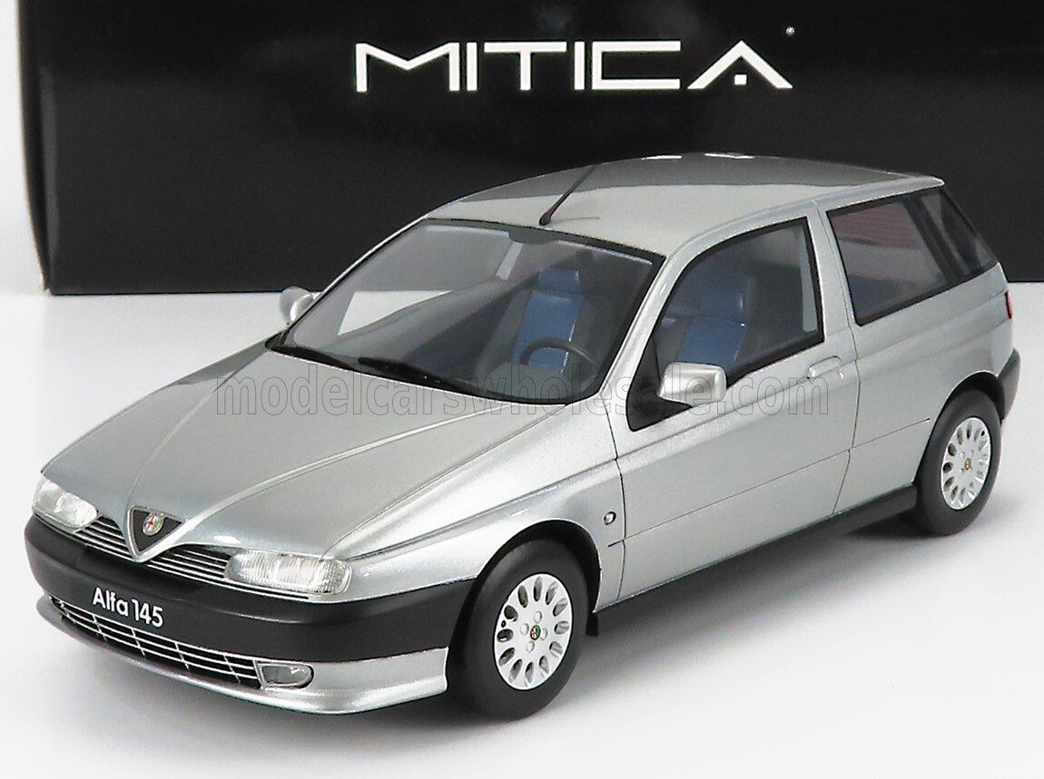 MITICA 1/18 アルファロメオ 145 1995 (シルバー) MITICA | ミニカーショップ ええもん堂