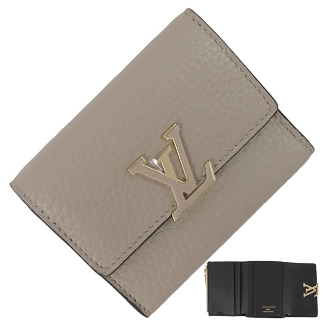 New LOUIS VUITTON ルイヴィトン 三つ折り財布 ポルトフォイユ カプシーヌ XS トリヨンレザー ガレ ミニ財布 コンパクトウォレット ミニウォレット 財布 新品