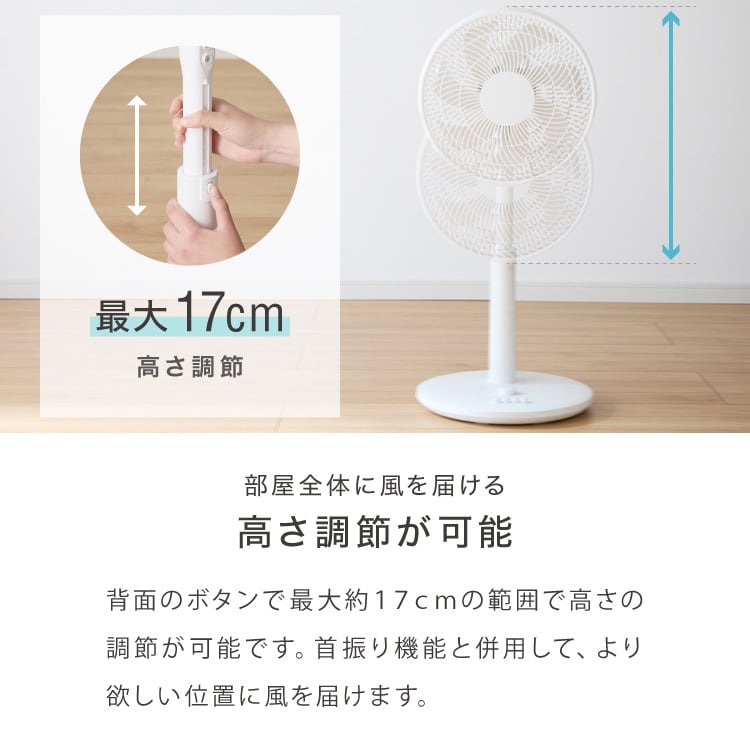 simplus シンプラス リビング扇 30cm メカ式 SP-30MD-01 7枚羽 扇風機