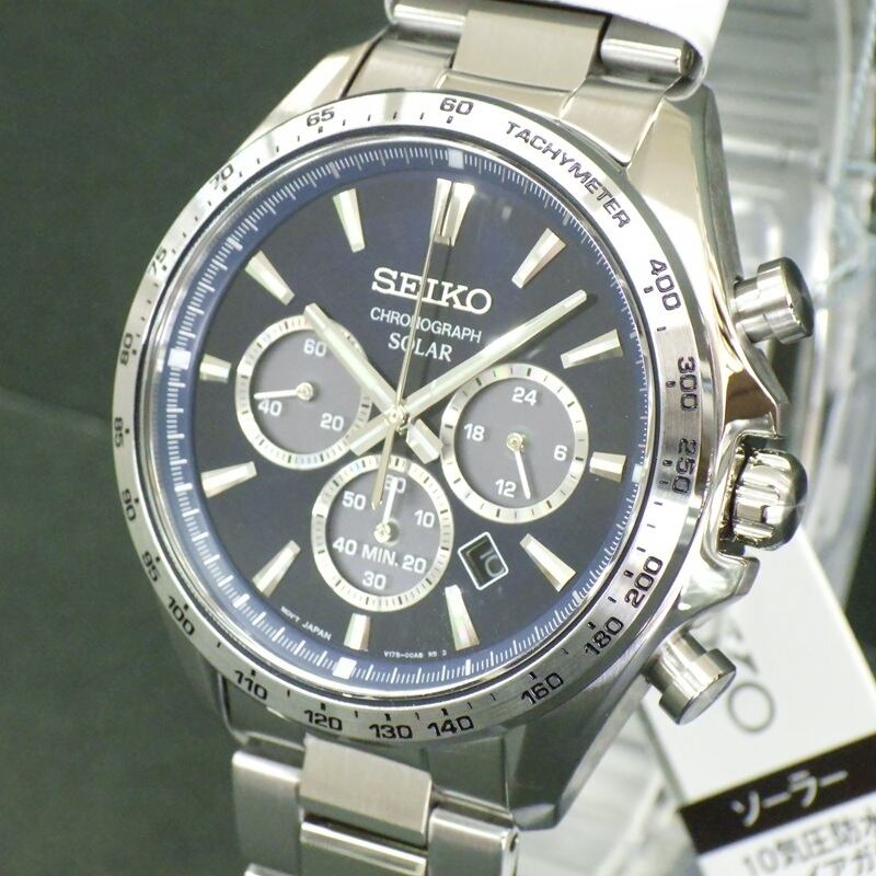 SEIKO セイコーセレクション Sシリーズ SBPY183 ソーラー クロノグラフ