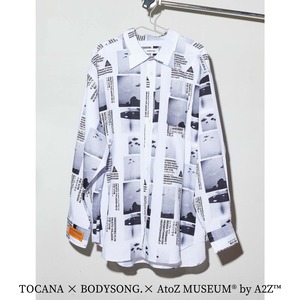 【TOCANA x BODYSONG.x AtoZ MUSEUM® by A2Z™トリプルネーム】リアルとUFOがコンテンポラリーな調和を生む「TOCANAシャツ」