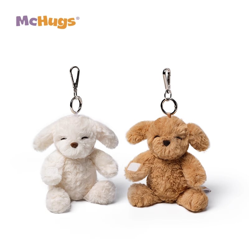 McHugs Snuggle Dog Charm ぬいぐるみ 犬 マックハグス MC600111 | 紅玉堂