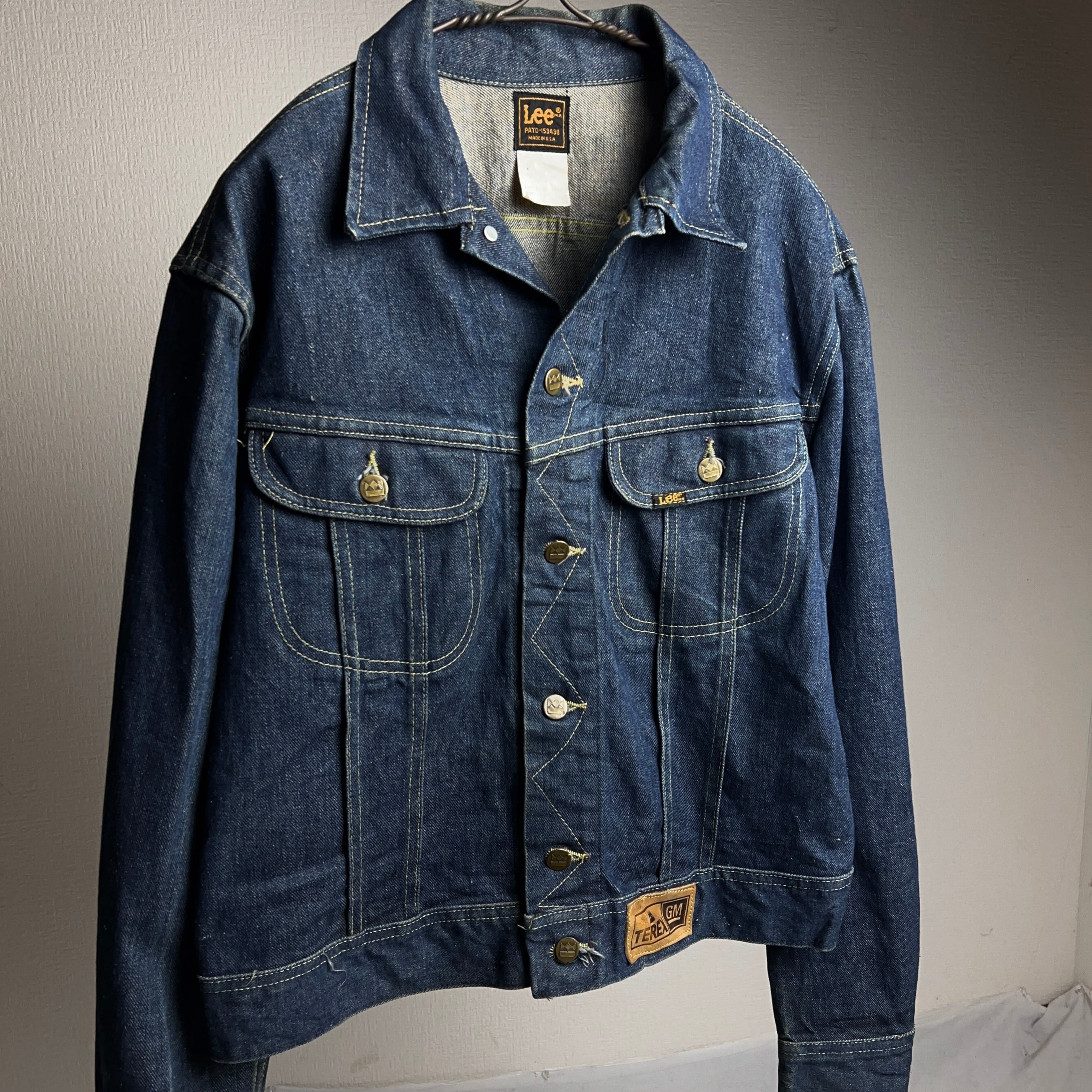 Gジャン/デニムジャケットLEE 220J FADED BLUE DENIM JACKET / 80S