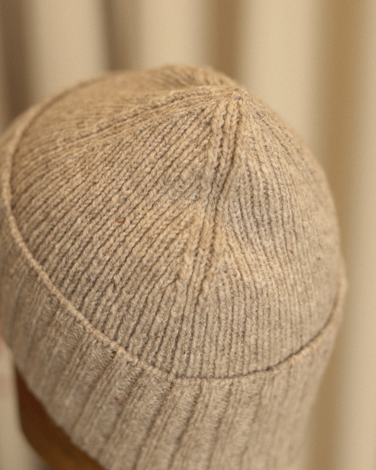 WV × Cassandra Harada / Knit Cap  Light Beige