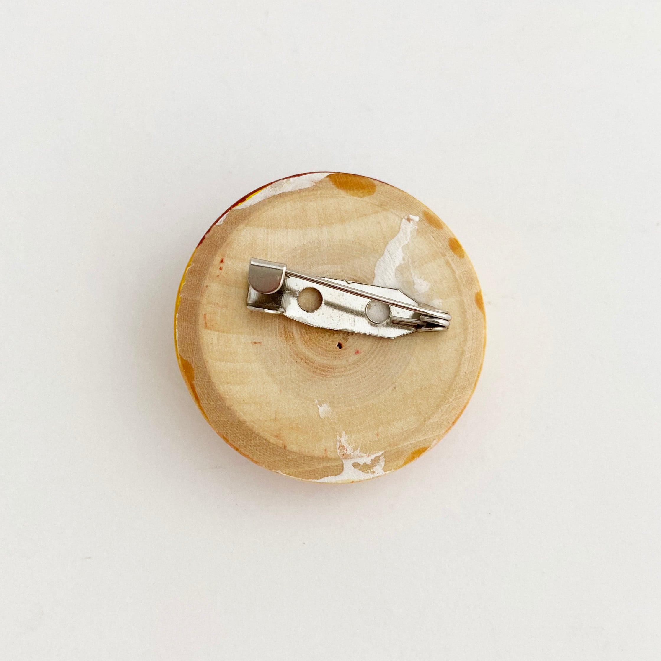 マトリョーシカ顔バッチ（中）