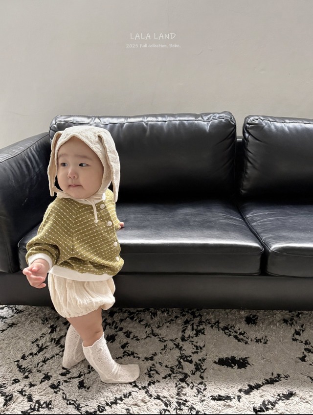 【ラス１】LALALAND / ［baby］bunny bonnet