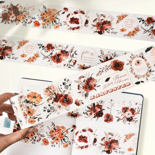 新作☆ WT186｜The Washi Tape Shop【Harvested Bloom】型抜き マスキングテープ/PETテープ