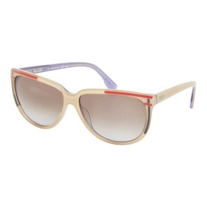 フェンディ サングラス FS5279 ベージュ レッド パープル プラスチック レディース FENDI 【中古】