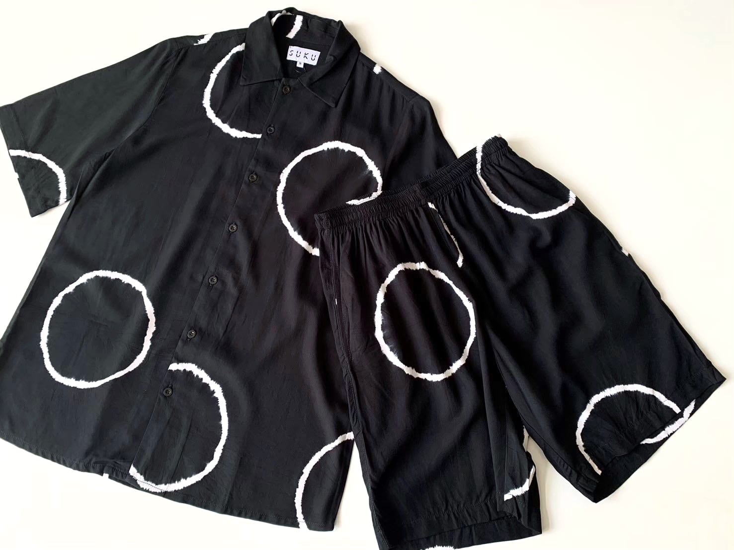 SUKU  シャツのみ SUKU Home】SUMMER DAY/Short sleeves shirt x Short length