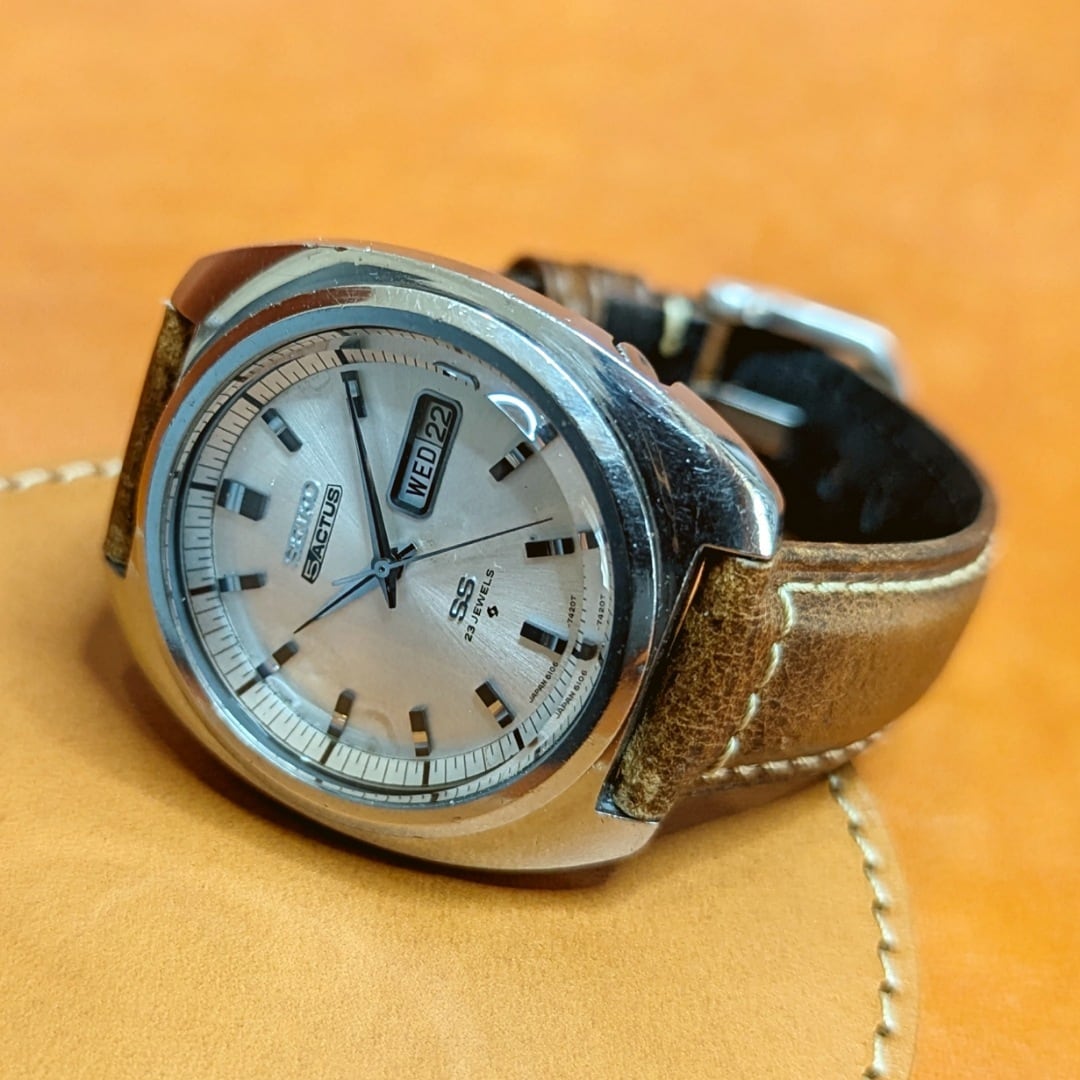 時計 SEIKO ACTUS 6106-7420 5ACTUS】【6106-7420】SEIKO/セイコー 5アクタス 25石 Cal.6106
