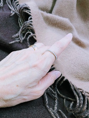 Silver950 Grainyball Ring