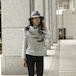 ENSO scarf grey 