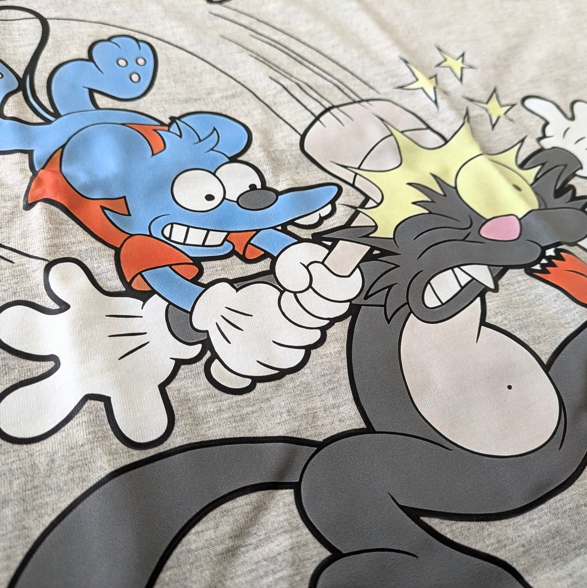 【 The Simpsons( ザ・シンプソンズ ) 】『 The Itchy & Scratchy Show / イッチー&スクラッチー 』 Tシャツ〚アメリカン雑貨 アメトイ〛