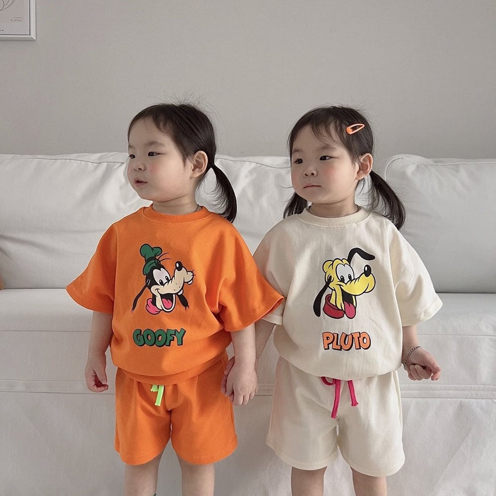 KIDS】並行輸入品ディズニー上下セット【yo-24sm03235】 | LUCKIDS