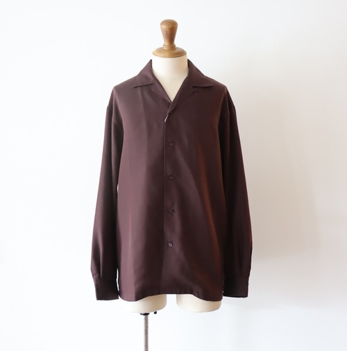 universal products. " OPEN COLLOR SHIRTS(Brown)"