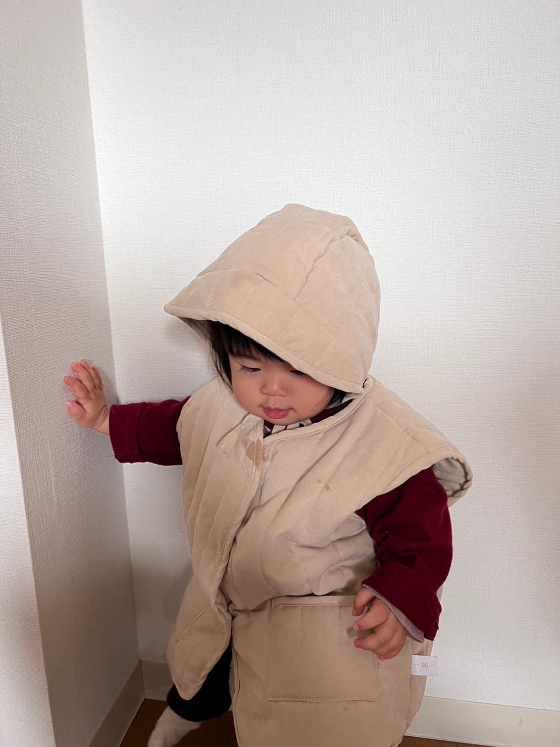 【予約】vertical line vest set