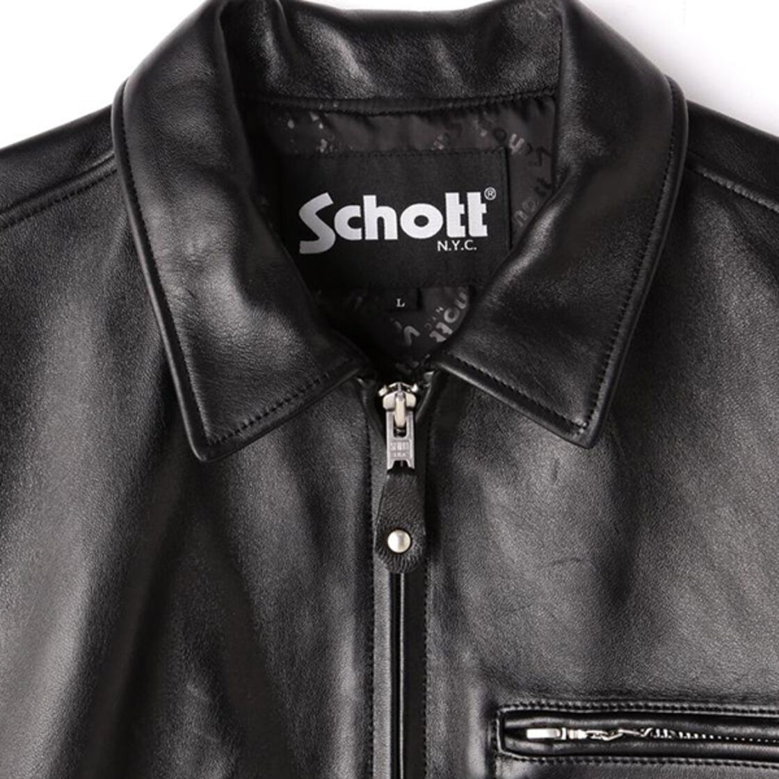 SCHOTT ショット 782-3950120 LEATHER TRACKER JACKET レザー 
