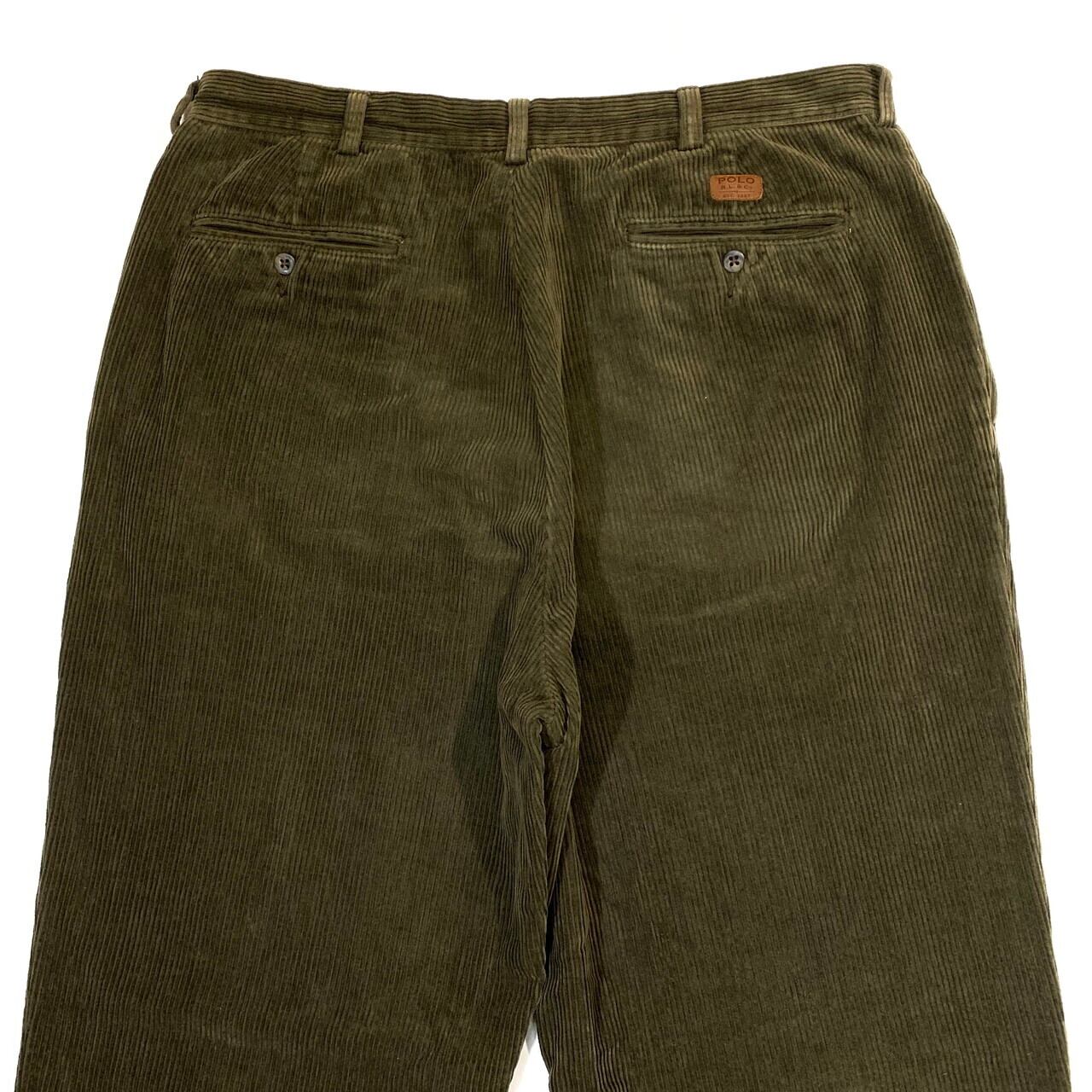 POLO BY RALPH LAUREN ラルフローレン 太畝 ツータック コーデュロイ 