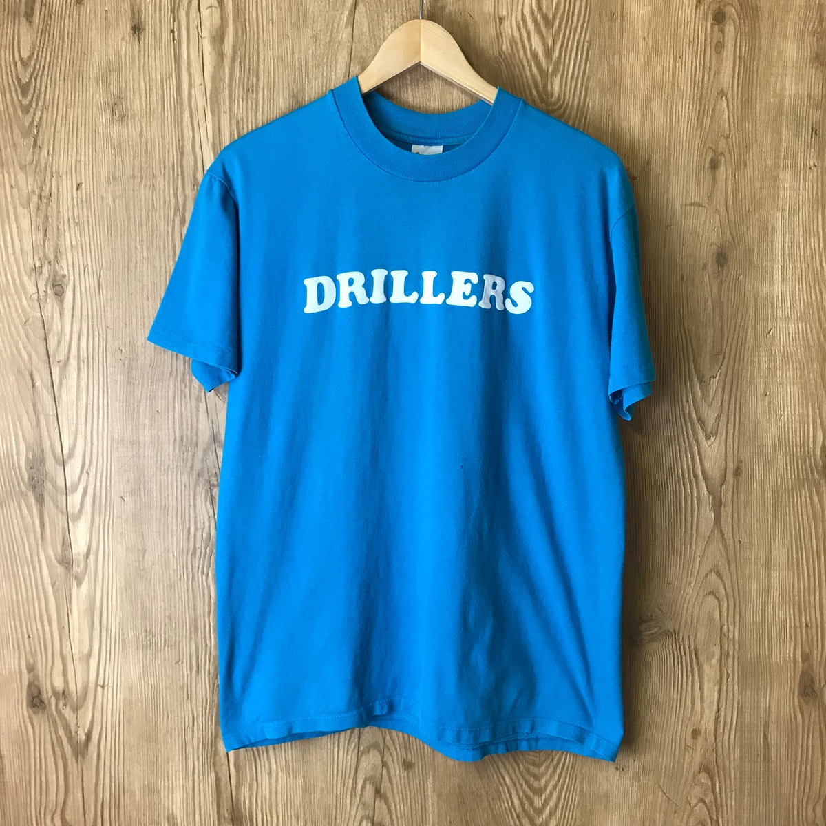 USA製 80s~90s VINTAGE STEDMAN フェルト デザイン Tシャツ 袖シングル 