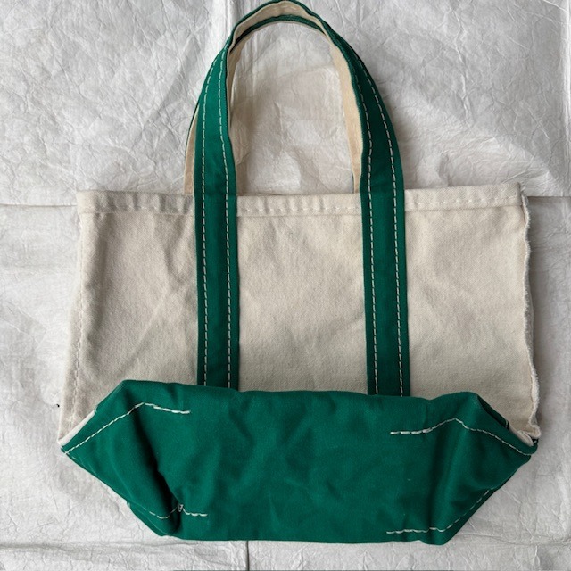 L.L.Bean ボートアンドトート S グリーン 70s 画像5