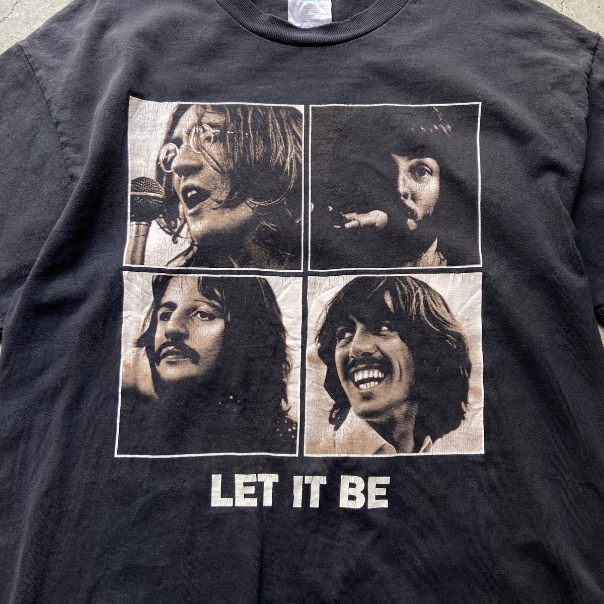 90年代 TOO CUTE THE BEATLES ビートルズ バンドTシャツ バンT USA製 メンズXL ヴィンテージ /eaa328286