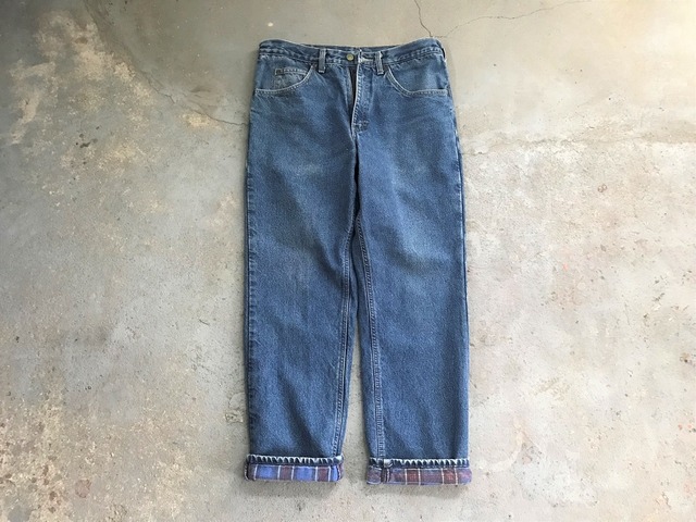 80s OSHKOSH cotton lining denim pants