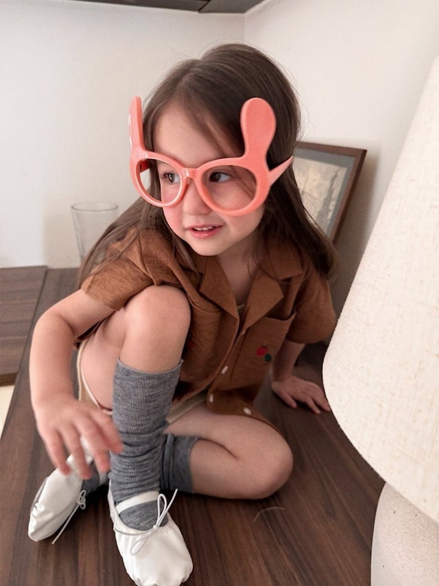 《予約》ojo de papa ¨ strawberry open-collar shirt ¨ 2nd 26summer