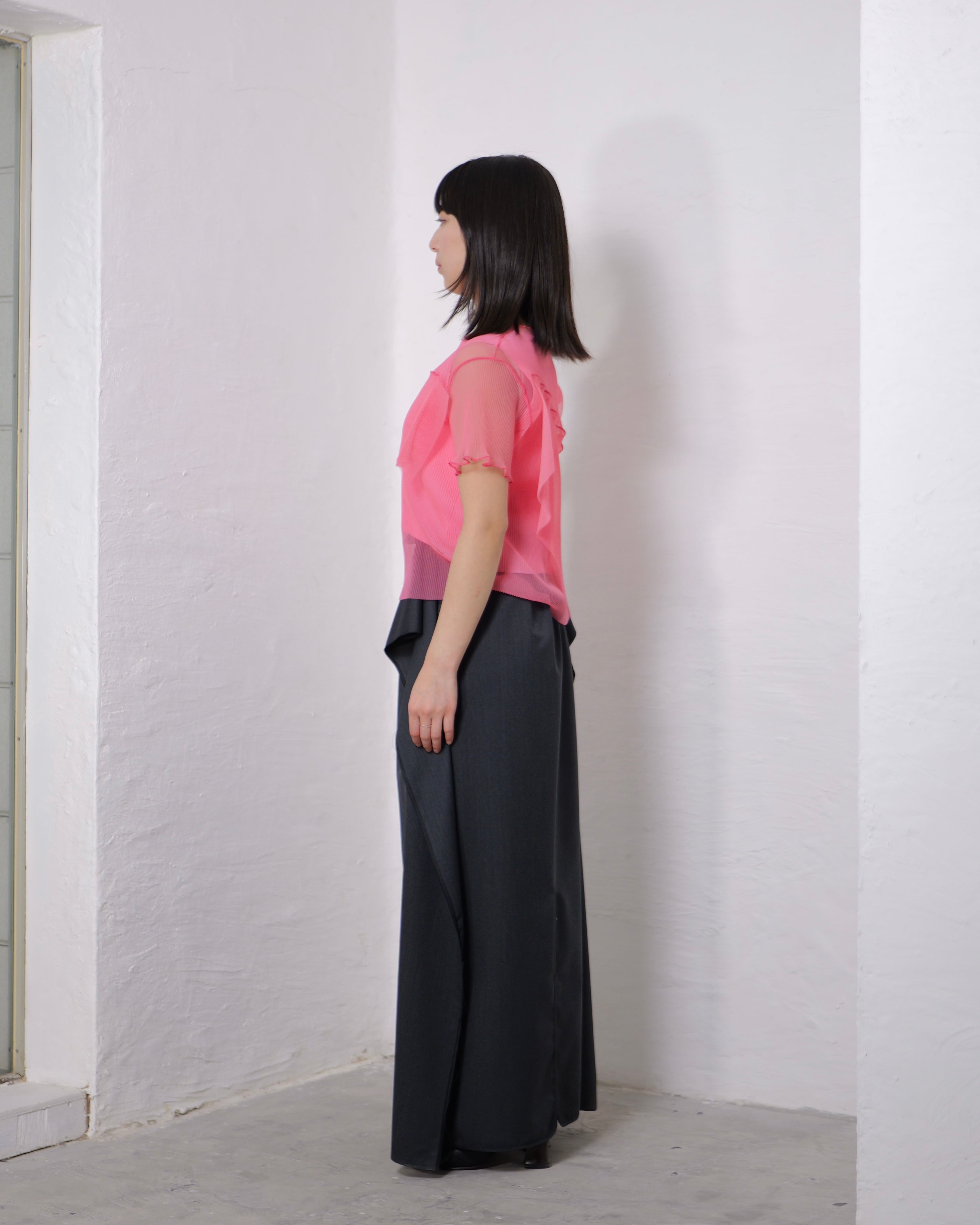 kotoha yokozawa - GHOST TODO TOP *SHORT SLEEVE +INNER ：Guava